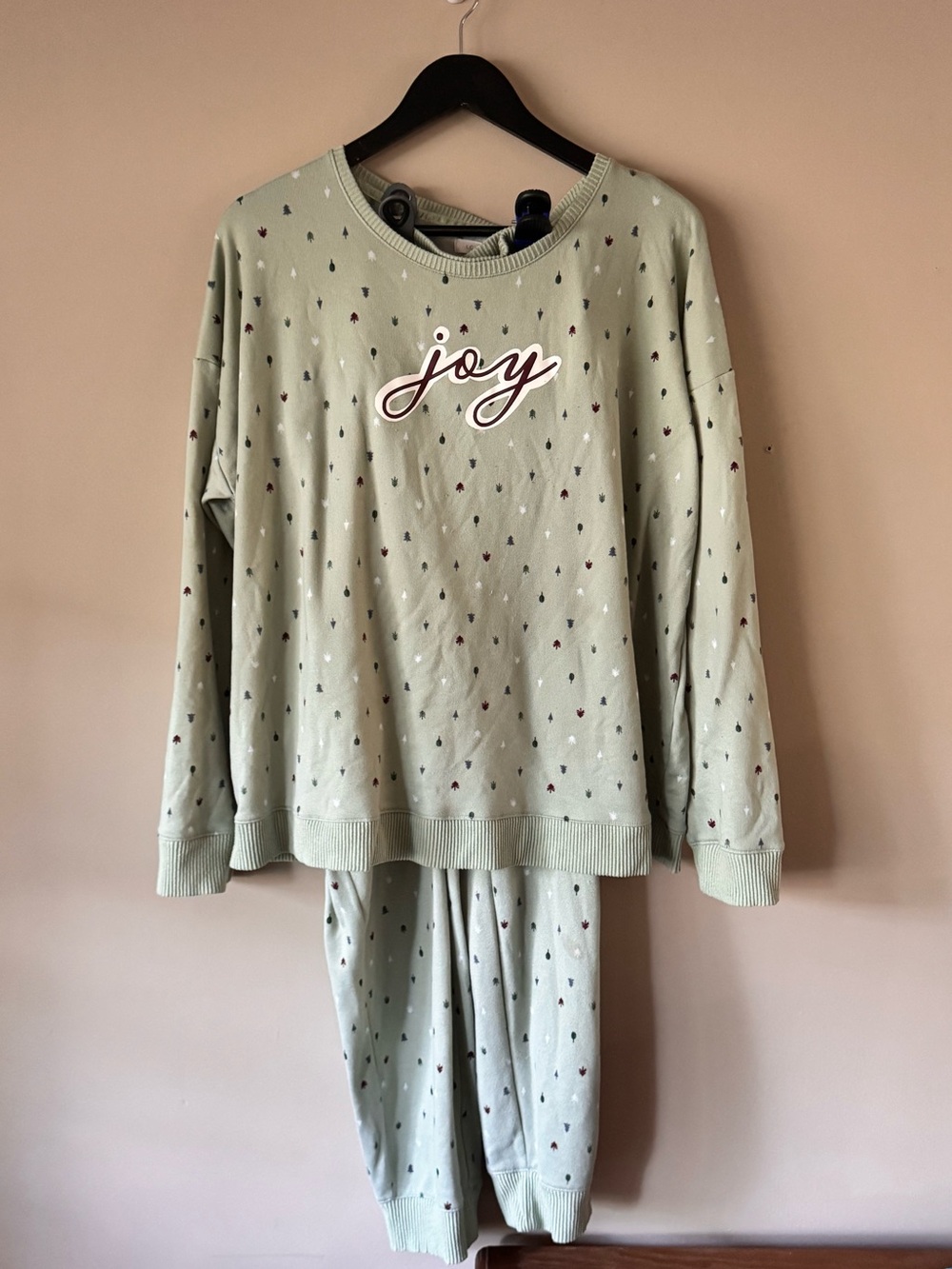 LC Lauren Conrad Mint Green "Joy" Pajama Set